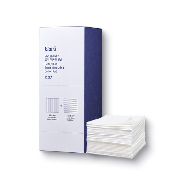 Klairs Toner Mate 2-in-1 Cotton Pad