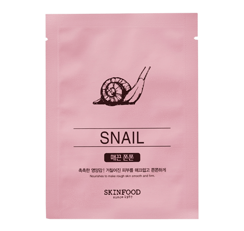 SKINFOOD Beauty In A Food Mask Sheet Snail 5 Pcs