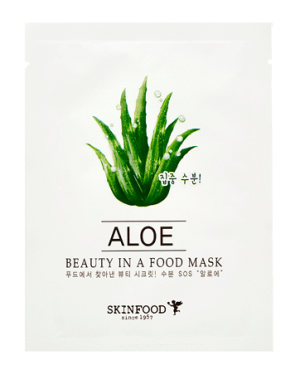 SKINFOOD Beauty In A Food Mask Sheet Aloe 5 Pcs