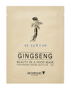 SKINFOOD Beauty In A Food Mask Sheet Ginseng 5 Pcs