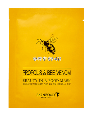 SKINFOOD Beauty In A Food Mask Sheet PropolisBee Venom 5 Pcs