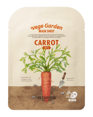 SKINFOOD Vege Garden Carrot Mask Sheet 5 Pcs
