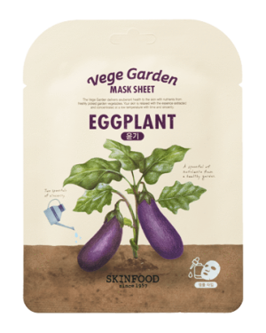 SKINFOOD Vege Garden Eggplant Mask Sheet 5 Pcs