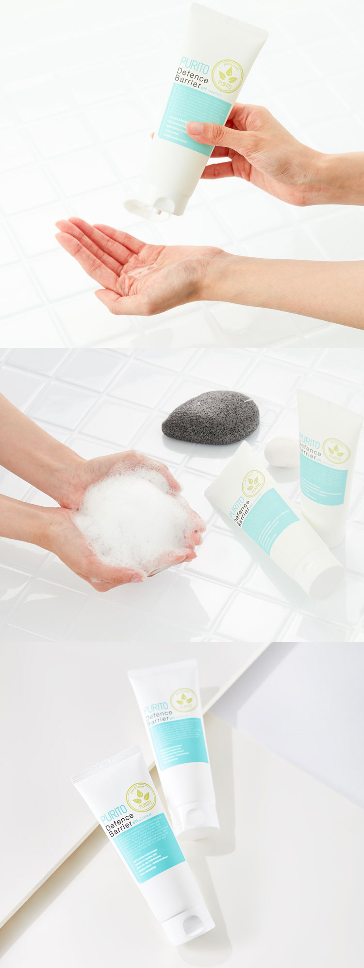 k-beautyskin PURITO Defence Barrier Ph Cleanser India