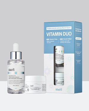 KLAIRS Vitamin Duo Trial Kit - Vitamin C Drop, Vitamin E mask