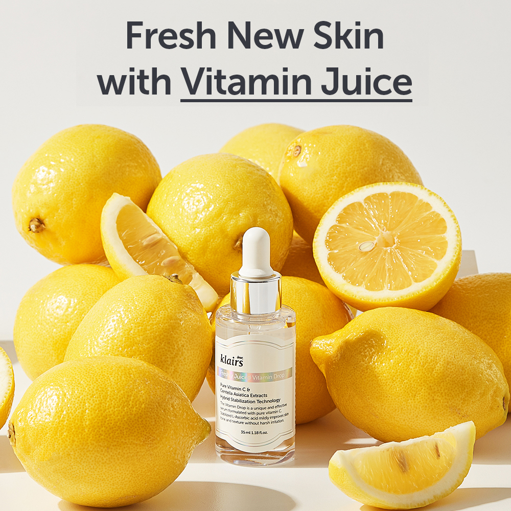 Klairs Freshly Juiced Drop, 5% Hypoallergenic Pure Vitamin C Serum