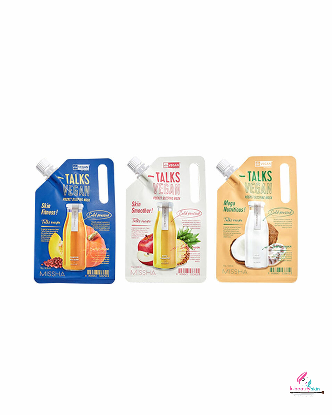 MISSHA Talks Vegan Squeeze Pocket Sleeping Mask - 10g