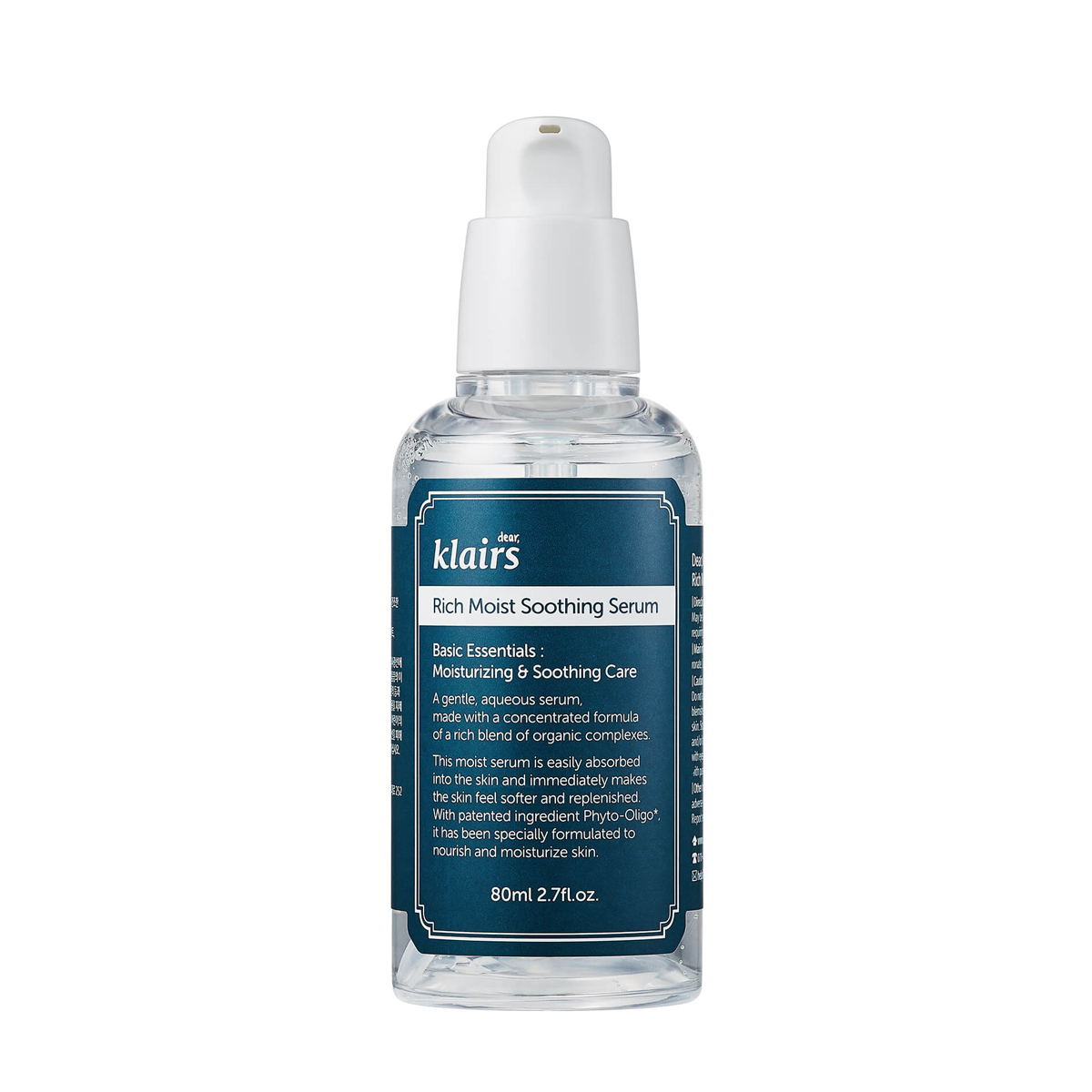 Klairs Rich Moist Soothing Serum from K-beauty Skin India