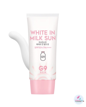 G9SKIN White In Milk Sun SPF50+ PA++++ 40g