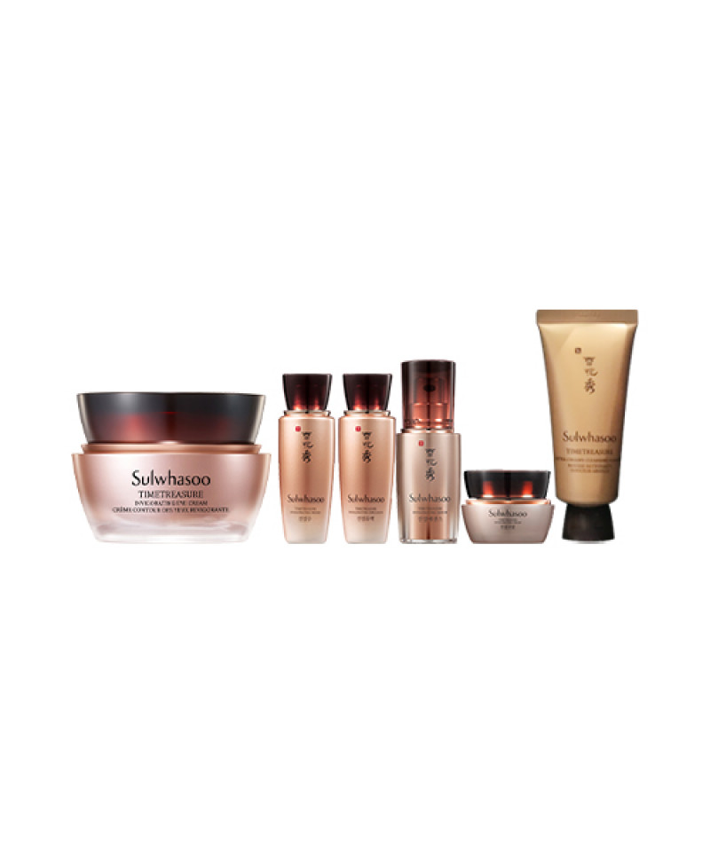 Sulwhasoo Timetreasure Invigorating Eye Cream Sibjangsaeng Set  1pack (6items)