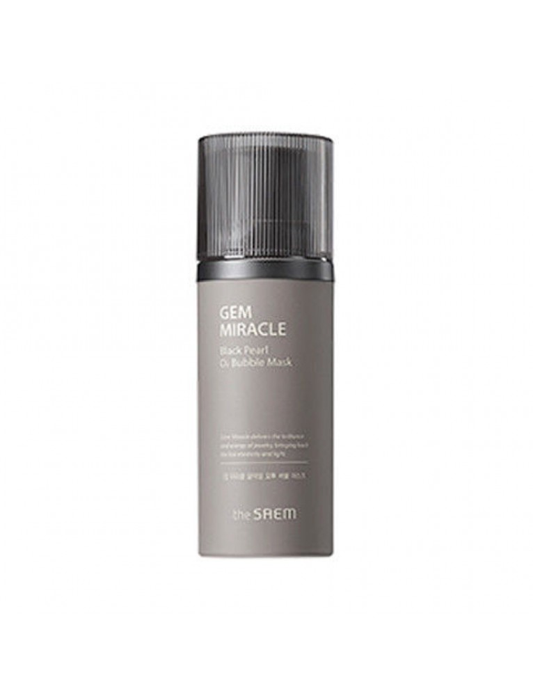 THE SAEM Gem Miracle Black Pearl O2 Bubble Mask 105g