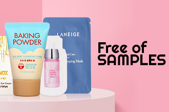 k-beauty free samples as gift from each order.