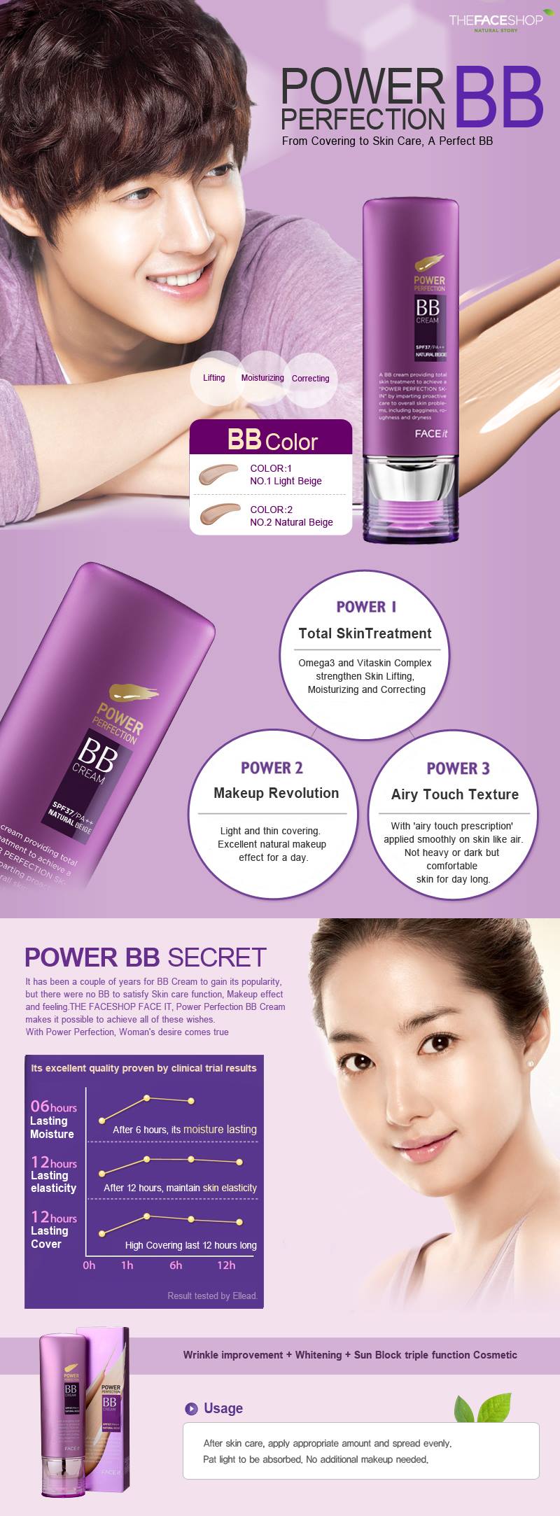 The Face Shop Power Perfection Bb Cream review