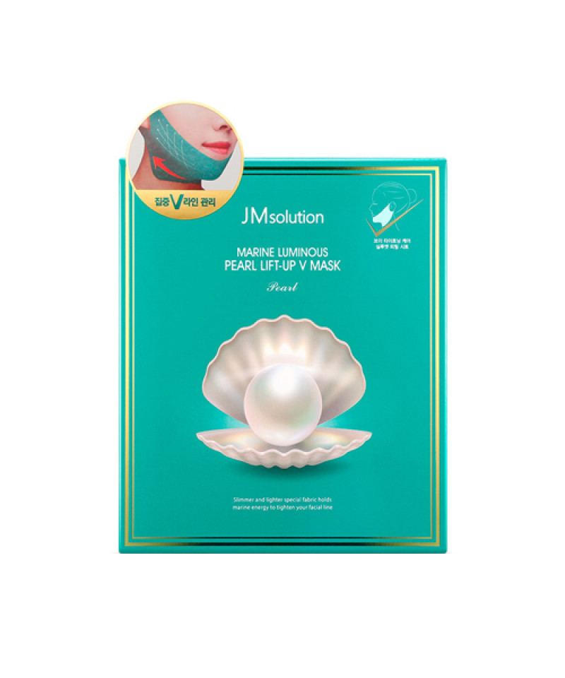 JMsolution Marine Luminous Pearl Lift Up V Mask 1pack (10pcs)