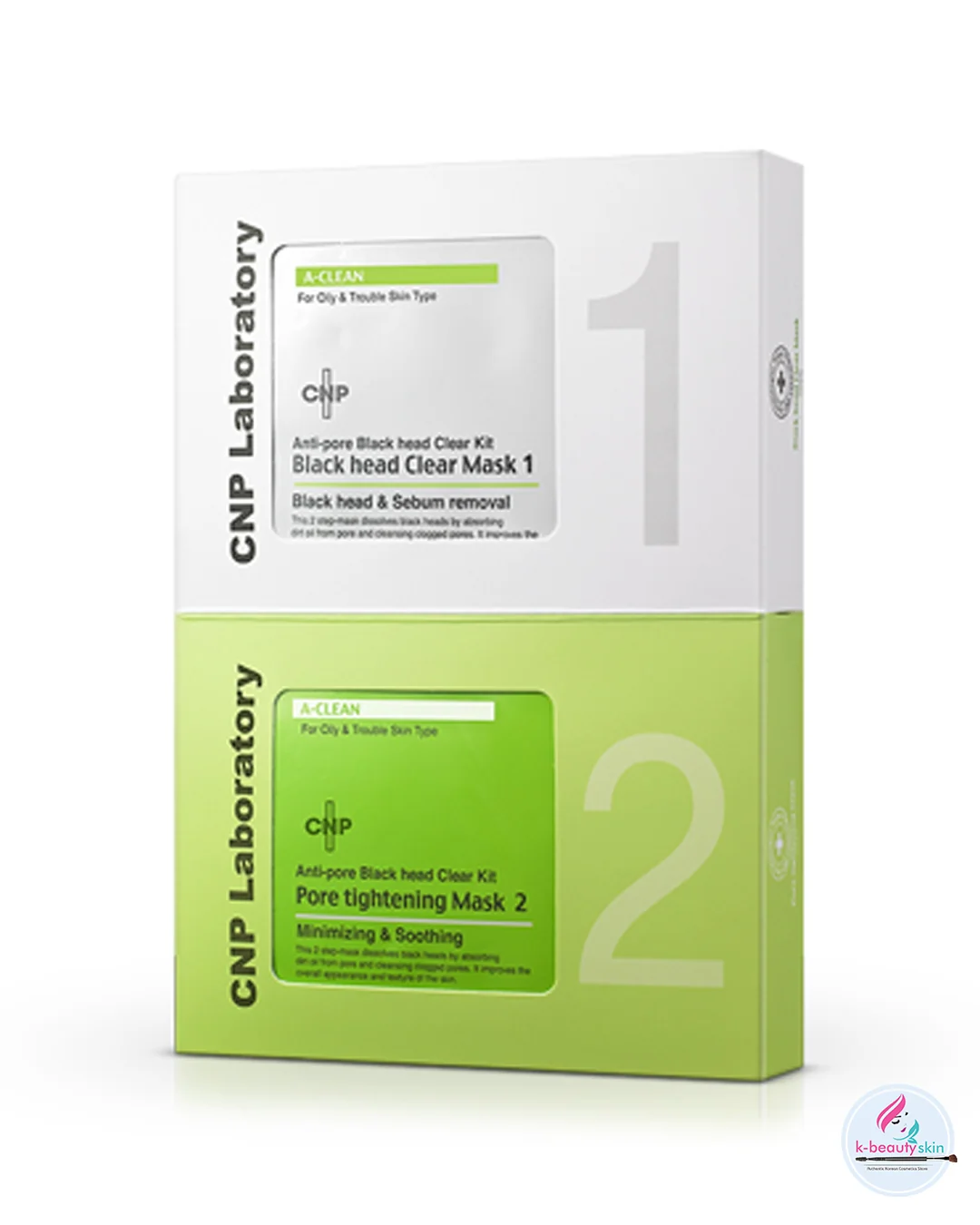 CNP LABORATORY AntiPore Black Head Clear Kit 1Pack
