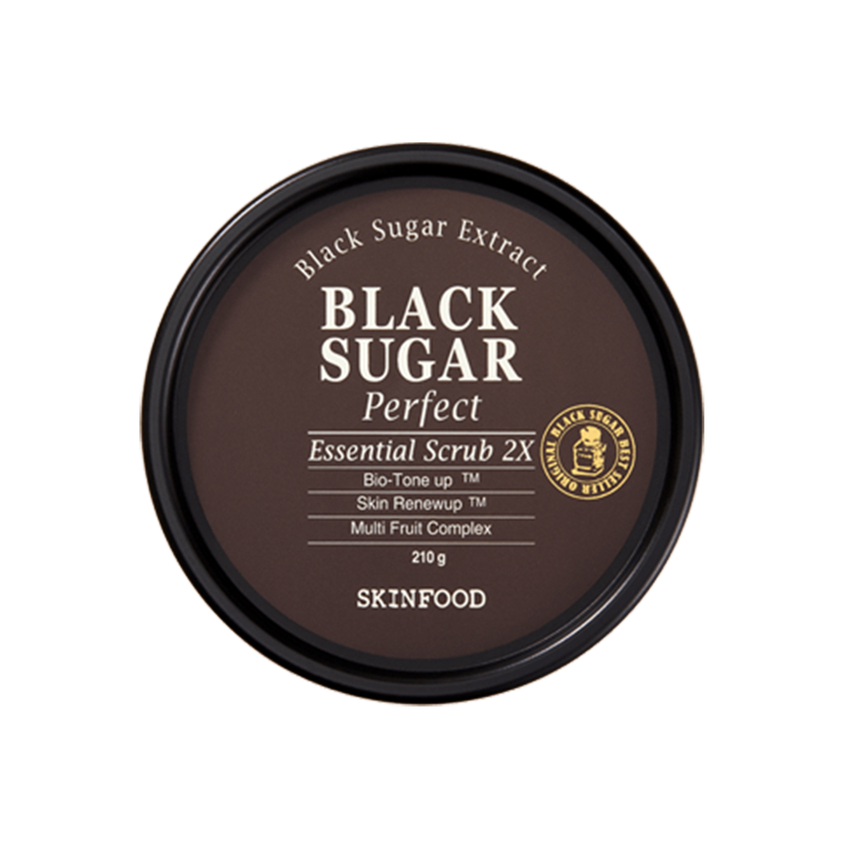 SKINFOOD Black Sugar Perfect Essential Scrub 2X 210g