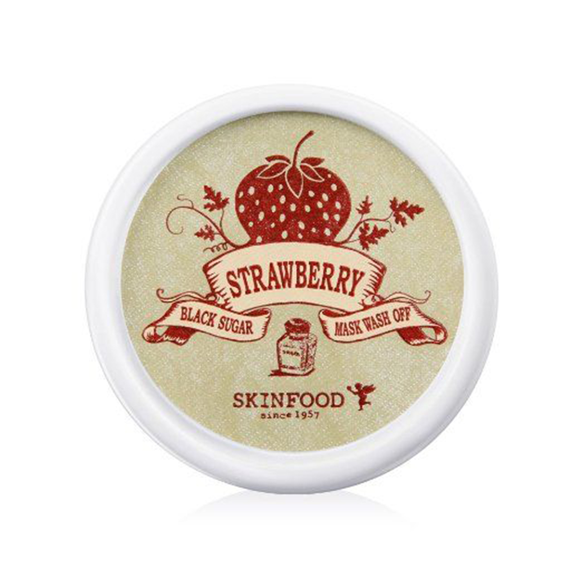 SKINFOOD Black Sugar Strawberry Mask Wash Off 100g
