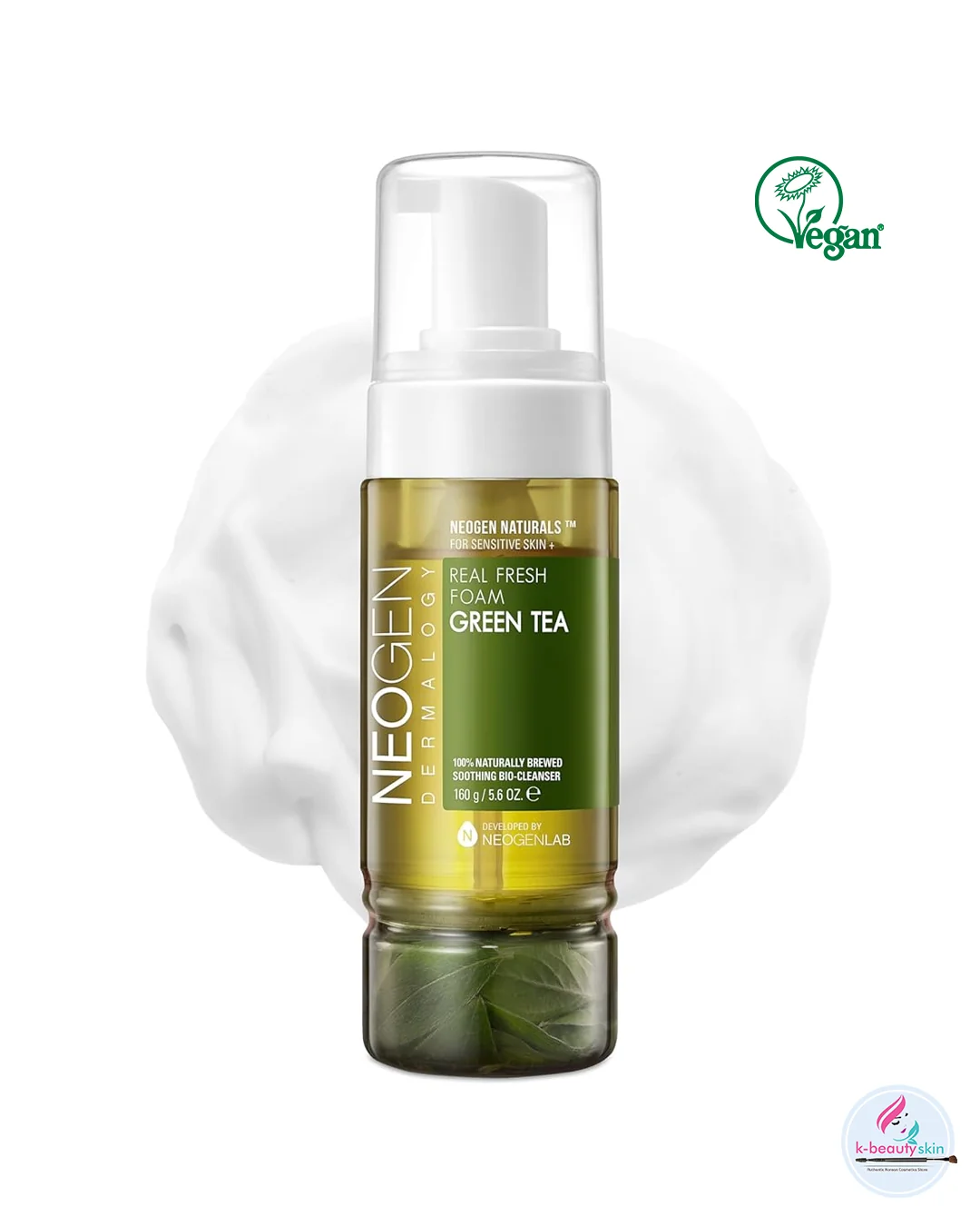 NEOGEN Dermalogy Real Fresh Foam Green Tea 160g
