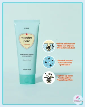 ETUDE HOUSE Wonder Pore Deep Foaming Cleanser 150g