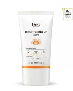 DR.G Brightening Up Sun 50ml (SPF50+ PA+++) - A Non-Sticky, Mild Tone-Up Sunscreen.