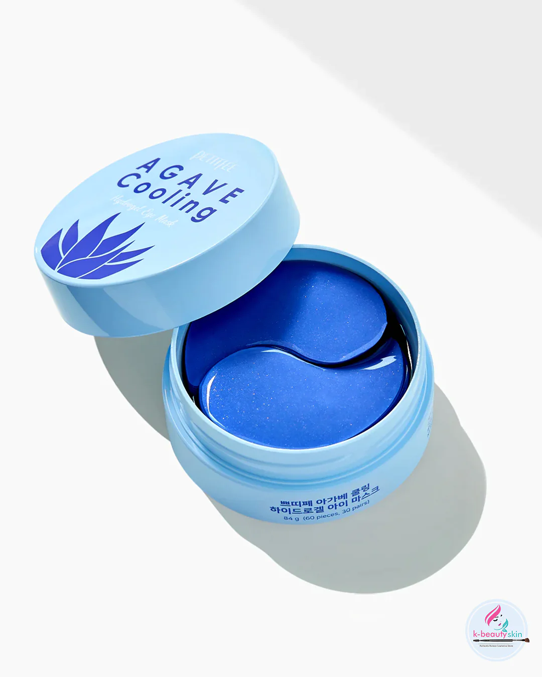 PETITFEE Agave Cooling Hydrogel Eye Mask – 60 Pcs | Hydrating, Soothing & Anti-Puffiness Eye Care