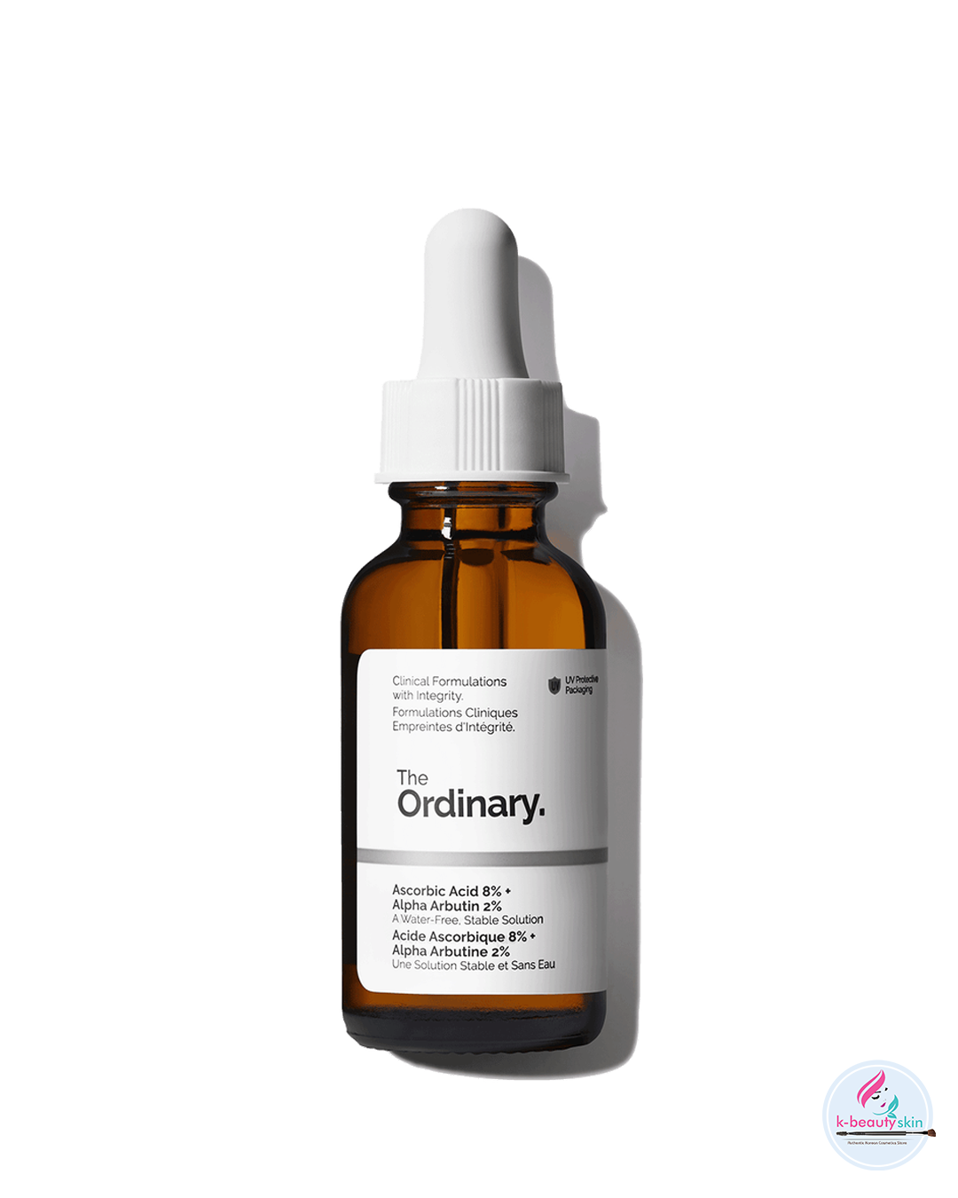 The Ordinary Ascorbic Acid 8% + Alpha Arbutin 2% – Brighten & Even Skin Tone | K-Beauty Skin India