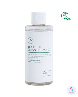 Benton Tea Tree Cleansing Water 200ml – Gentle Makeup Remover & Skin Soother