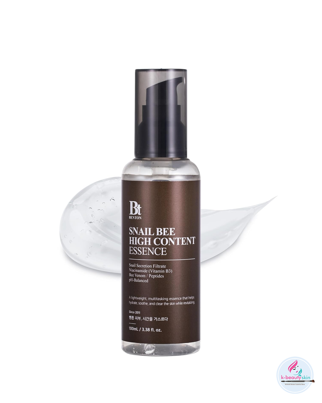 Benton Snail Bee High Content Essence 60ml – Korean Skincare for Hydration, Skin Repair & Anti-Aging