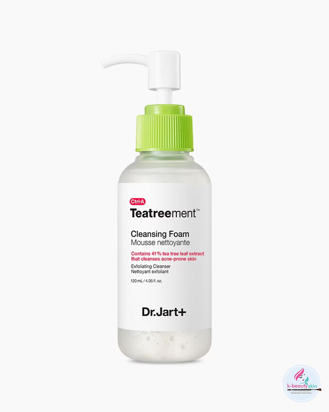 Dr.Jart+ CtrlA Teatreement Cleansing Foam 120ml – Acne & Oil Control Cleanser