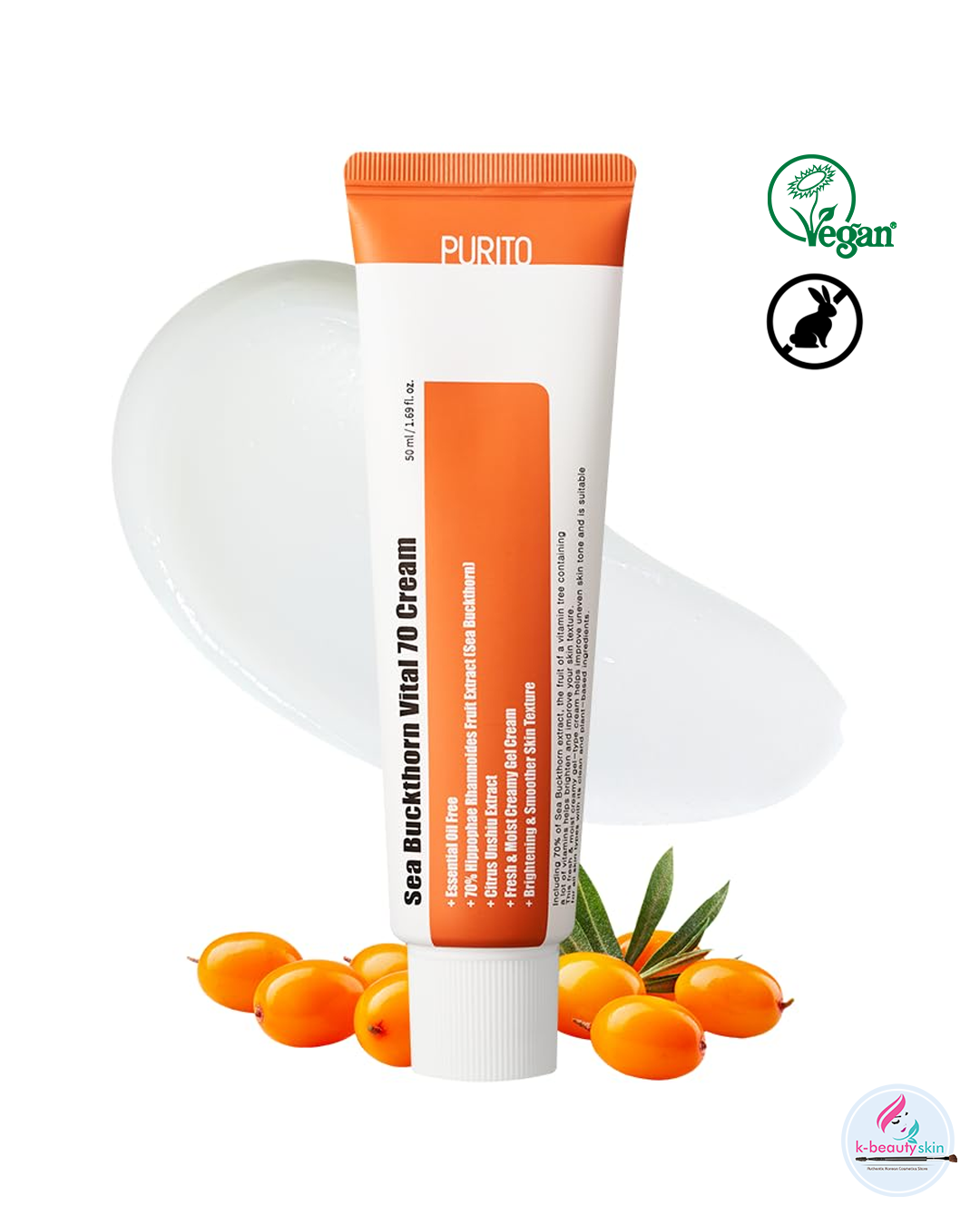 PURITO Sea Buckthorn Vital 70 Cream 50ml