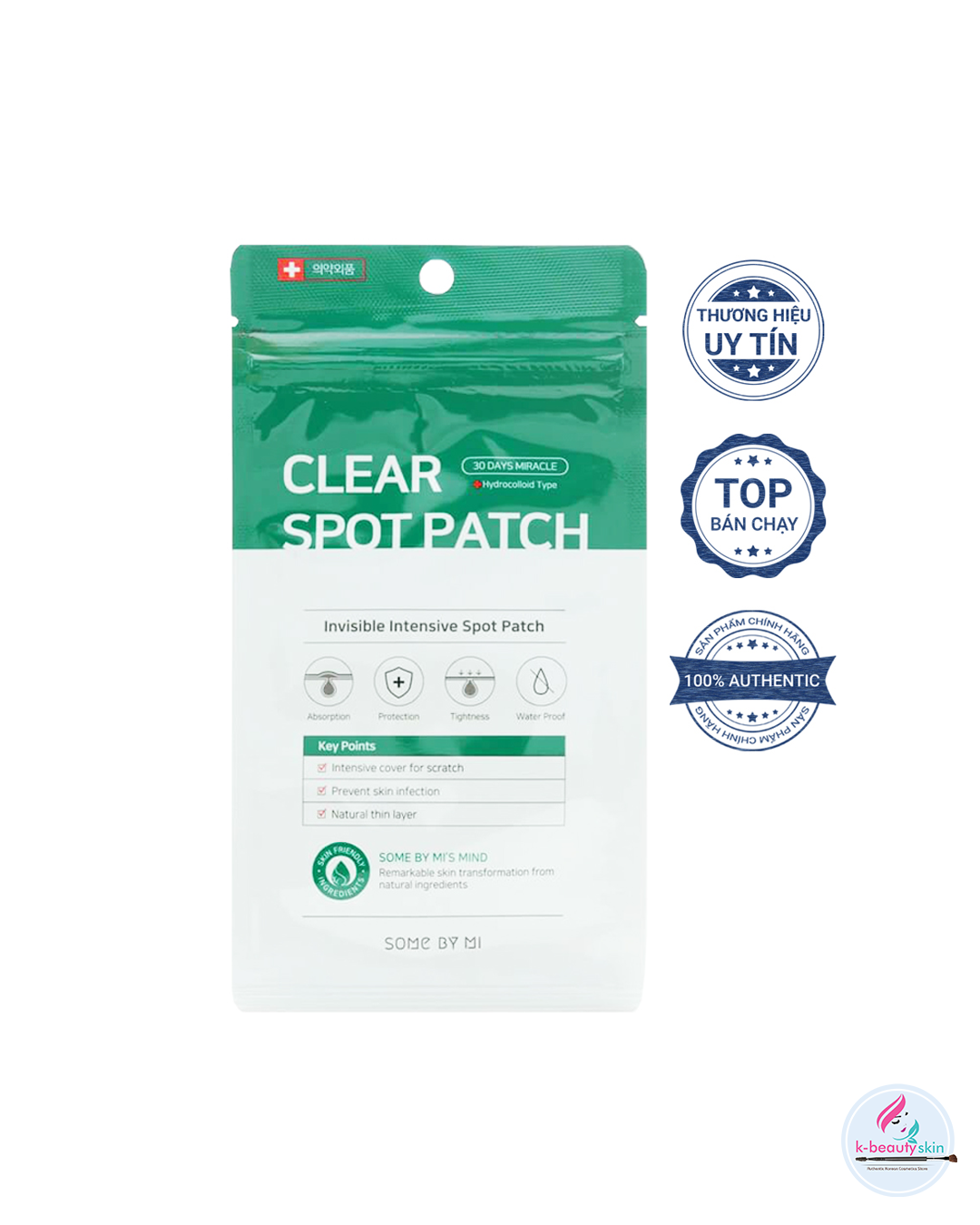 SOME BY MI Clear Spot Patch 18pcs 10mm9ea  12mm9ea