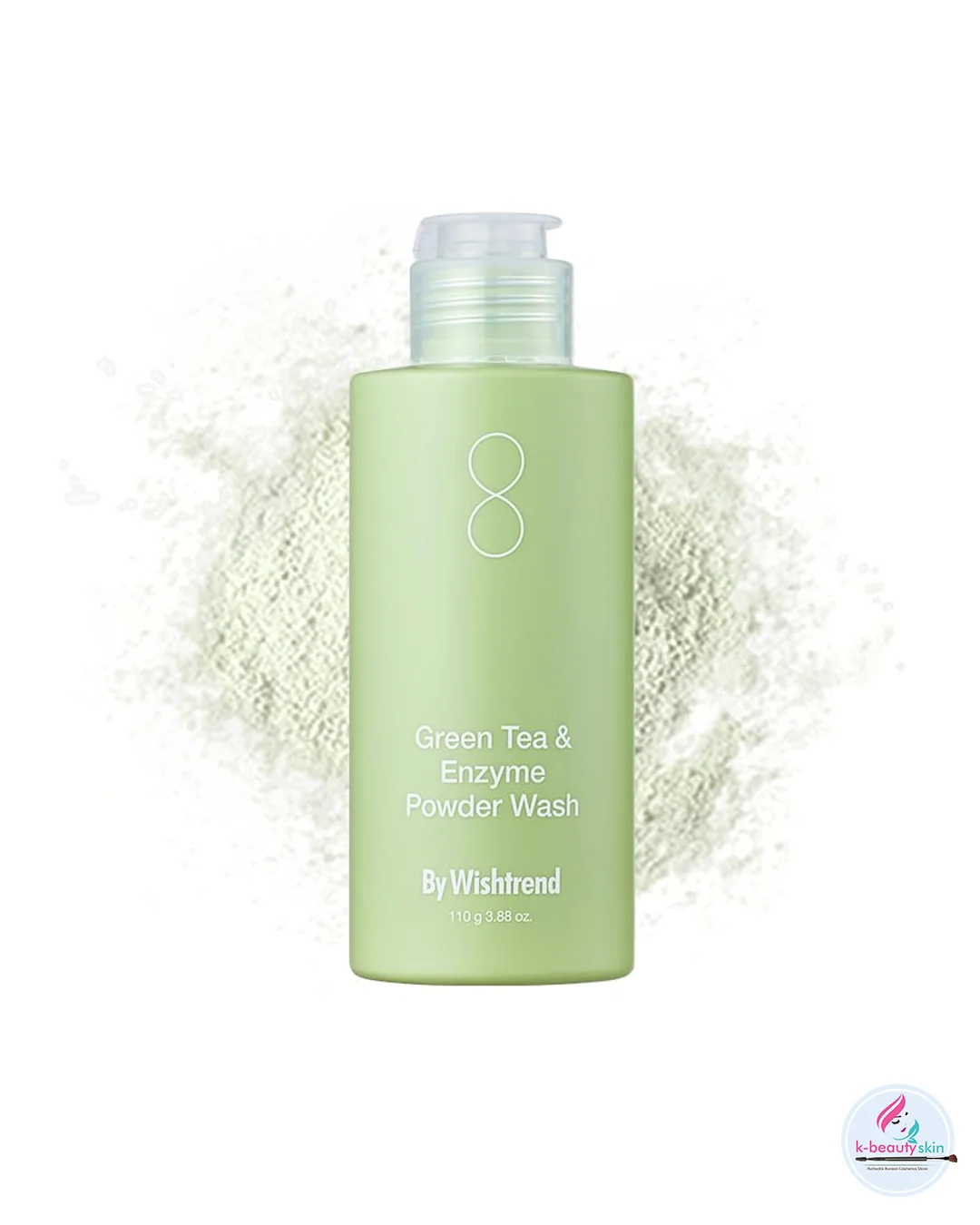 BY WISHTREND Green Tea & Enzyme Powder Wash 70g