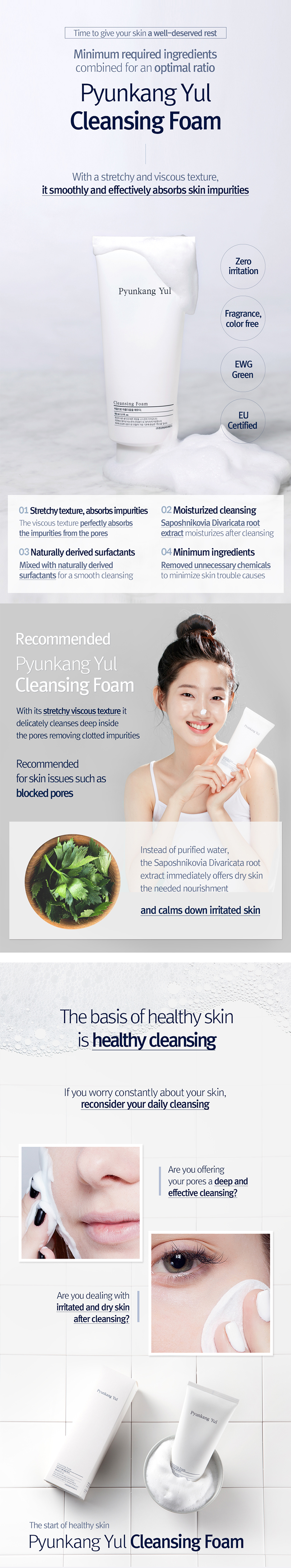 Gentle and effective cleansingPurifies and rejuvenates the skin