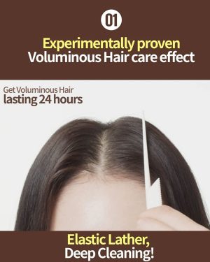 Strengthens and nourishes hair from root to tip.