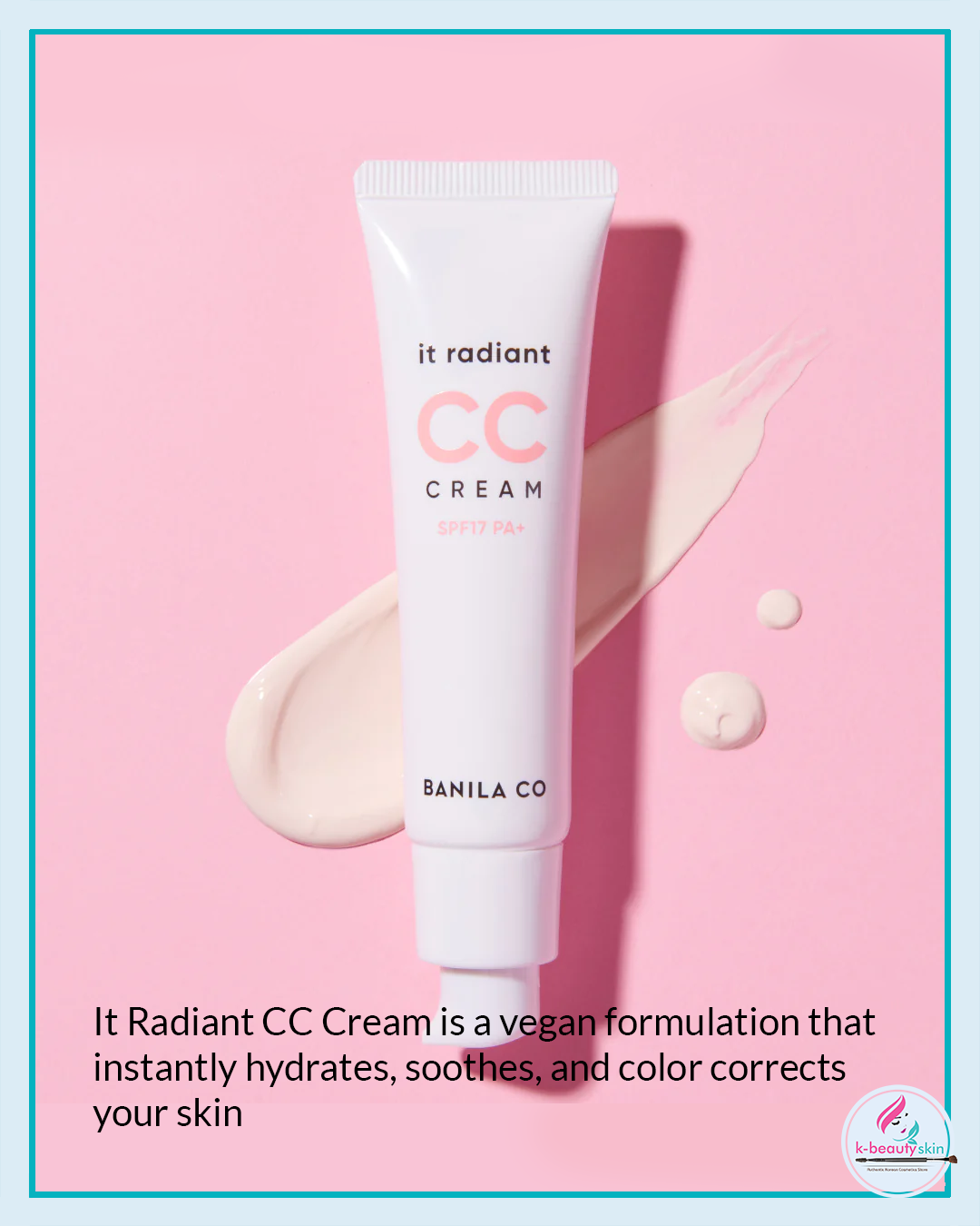 BANILA CO It Radiant CC Cream 30ml (SPF17 PA++) - k-Beauty