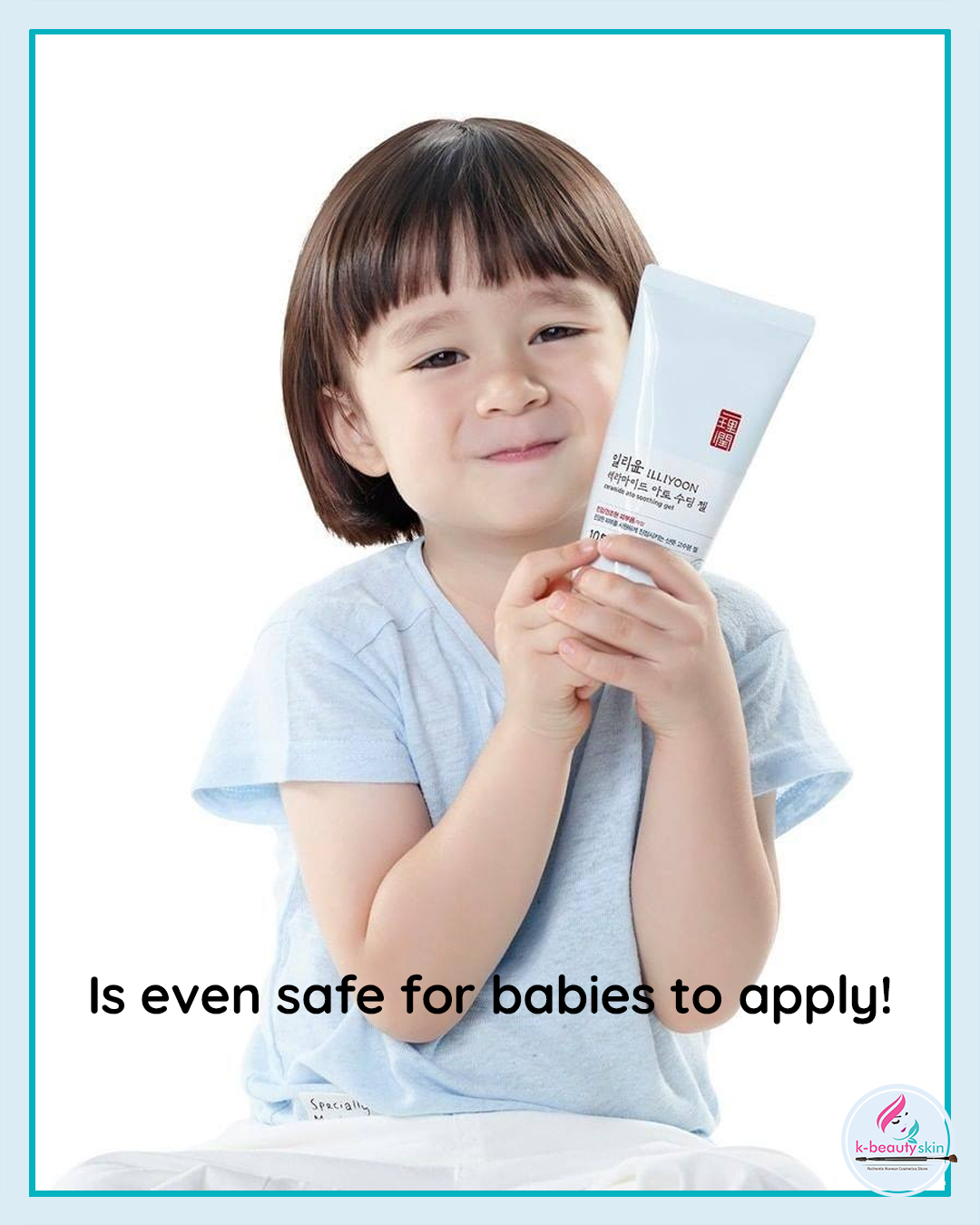 Is even safe for babies to apply! - K-Beauty Skin India