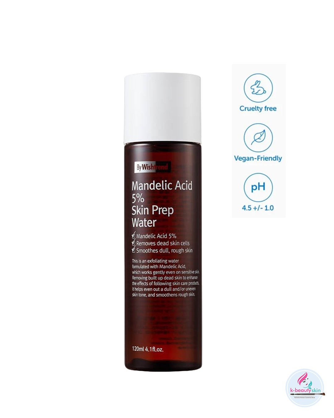 By Wishtrend BY WISHTREND Mandelic Acid 5% Skin Prep Water 120ml - K-Beauty Skin India