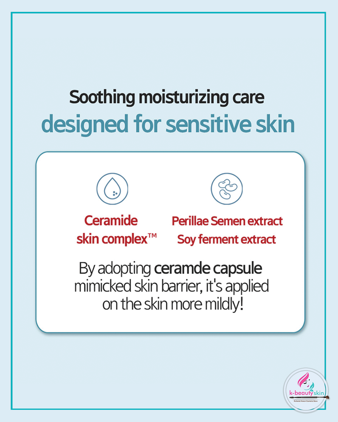 Soothing moisturizing care designed for sensitive skin - ILLIYOON Ceramide Ato Concentrate Cream