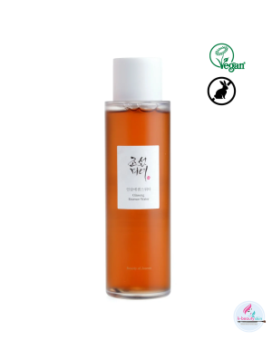 BEAUTY OF JOSEON Ginseng Essence Water 150ml - Ginseng Powerhouse: Enriched with potent ginseng essence for skin rejuvenation.