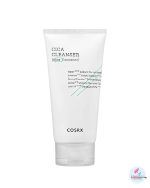 Low pH Cica Cleanser that mildly cleanses sensitive skin with a rich, gentle foam.