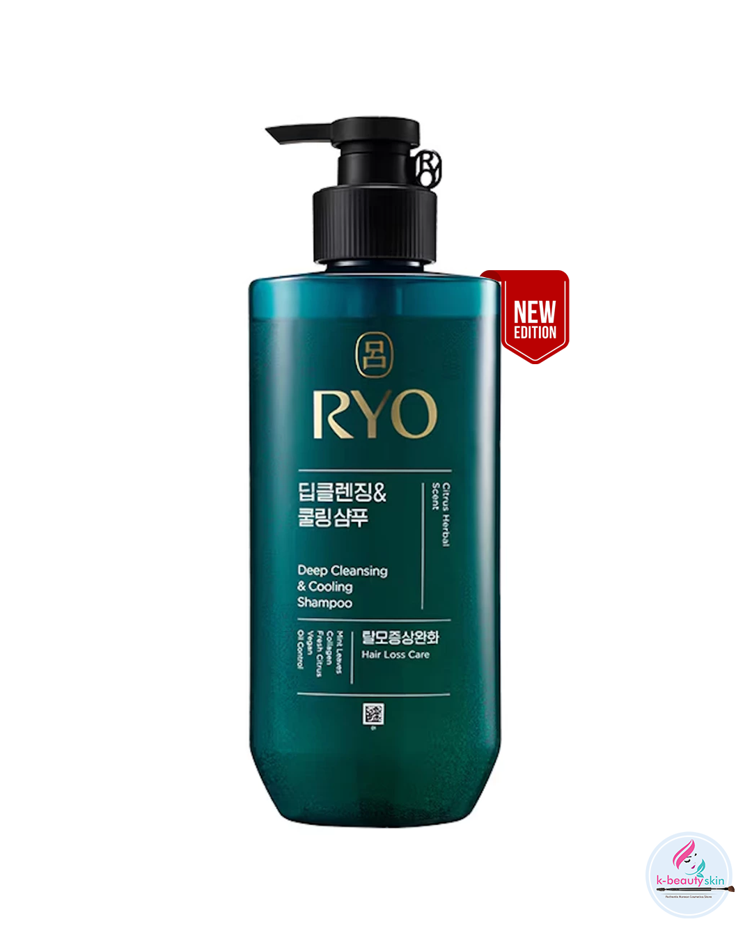 RYO Deep Cleansing & Cooling Shampoo 480ml