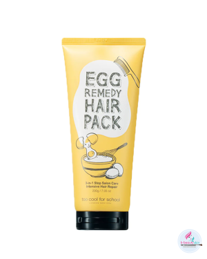 TOO COOL FOR SCHOOL Egg Remedy Hair Pack New 200g