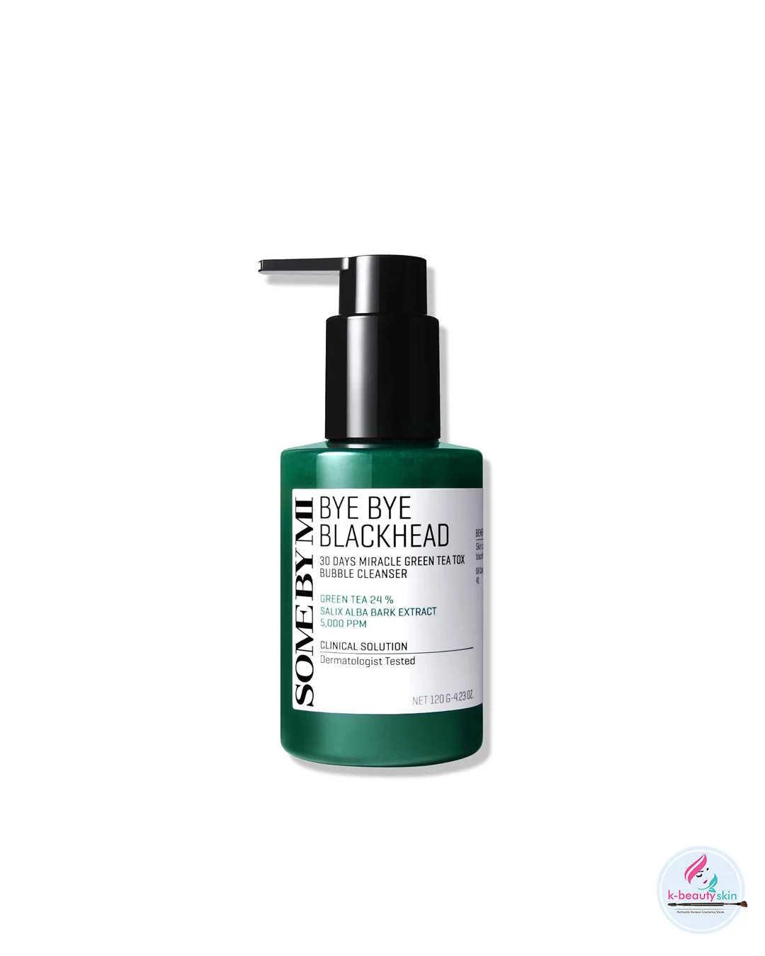 SOME BY MI Bye Bye Blackhead 30Days Miracle Green Tea Tox Bubble Cleanser 120g