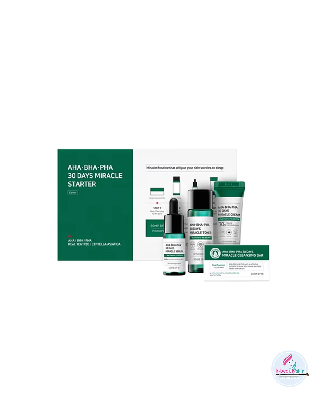 SOME BY MI 30 Days Miracle Starter Kit – Acne & Pore Care (4-Step)
