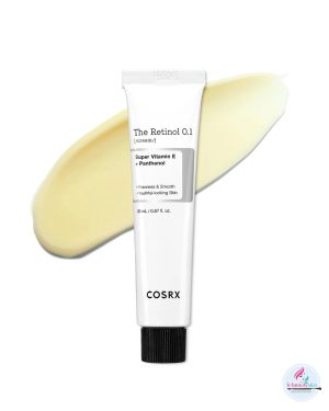 The Cosrx The Retinol 0.1 Cream targets major skin concerns including fine lines, rough texture, dullness, impurities, and pore issues.