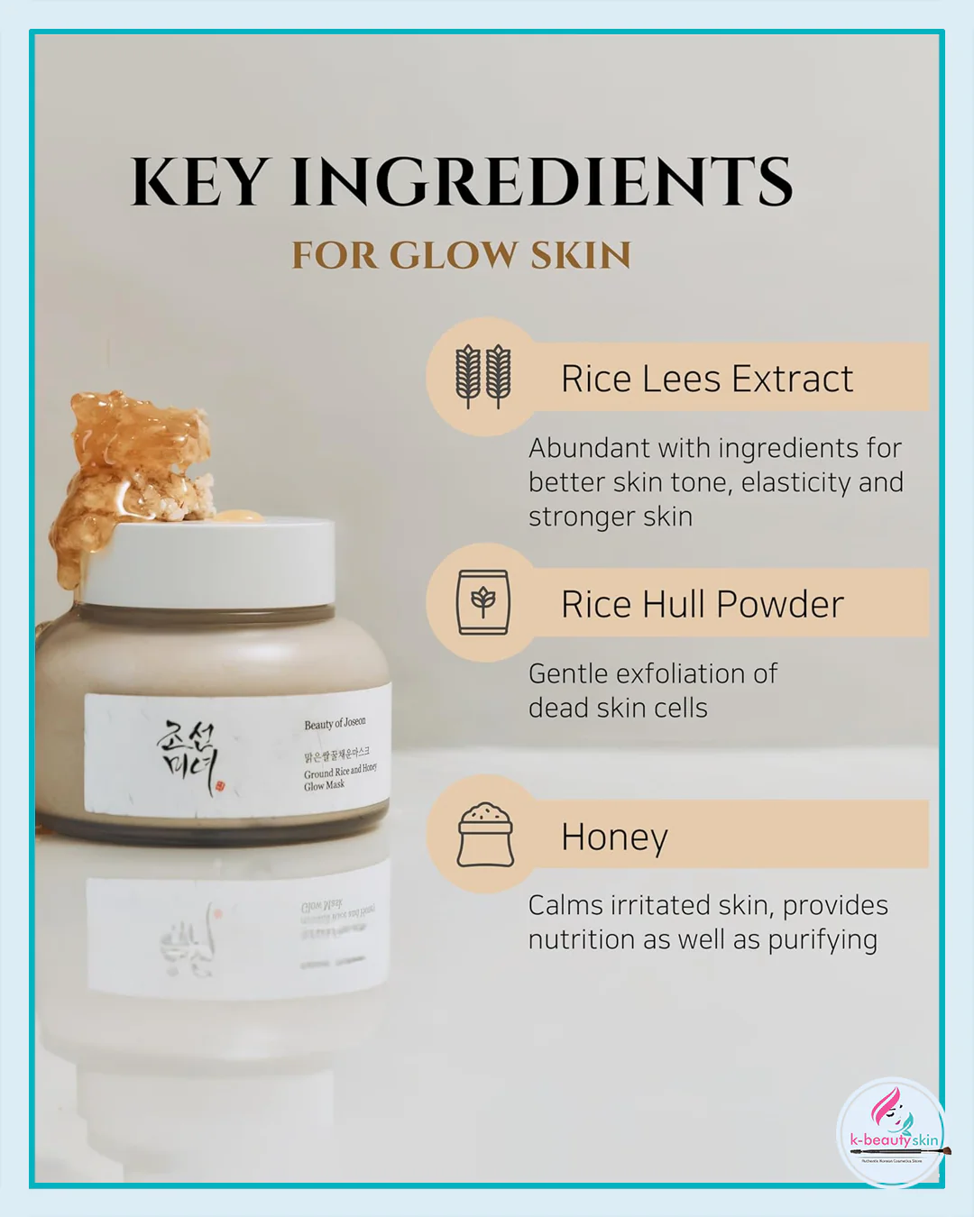 Beauty of Joseon Ground Rice Honey Mask Results