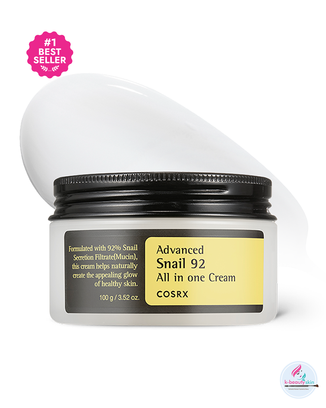 COSRX Advanced Snail 92 All In One Cream 100ml | Snail Secretion Filtrate 92% | Excellent Moisturizer