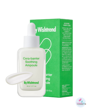 Contains ceramide and plant-based Squalane - BY WISHTREND Cera-Barrier Soothing Ampoule 30ml