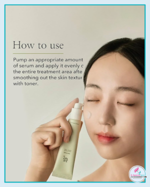Pump an appropriate amount of serum and apply it evenly over the entire treatment area after smoothing out the skin texture with toner.
