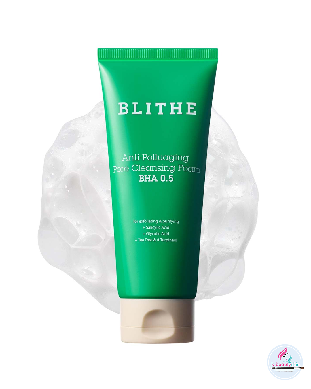 BLITHE Pore Cleansing Foam AHA BHA 0.5 150ml